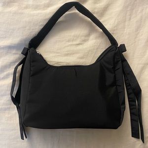 Black Mini Bow Bag
